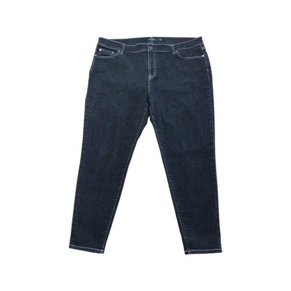 RALPH LAUREN Premier Skinny Ankle Jeans (18) - Picture 6 of 9